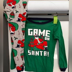 Santa Gamer Pajamas Carters